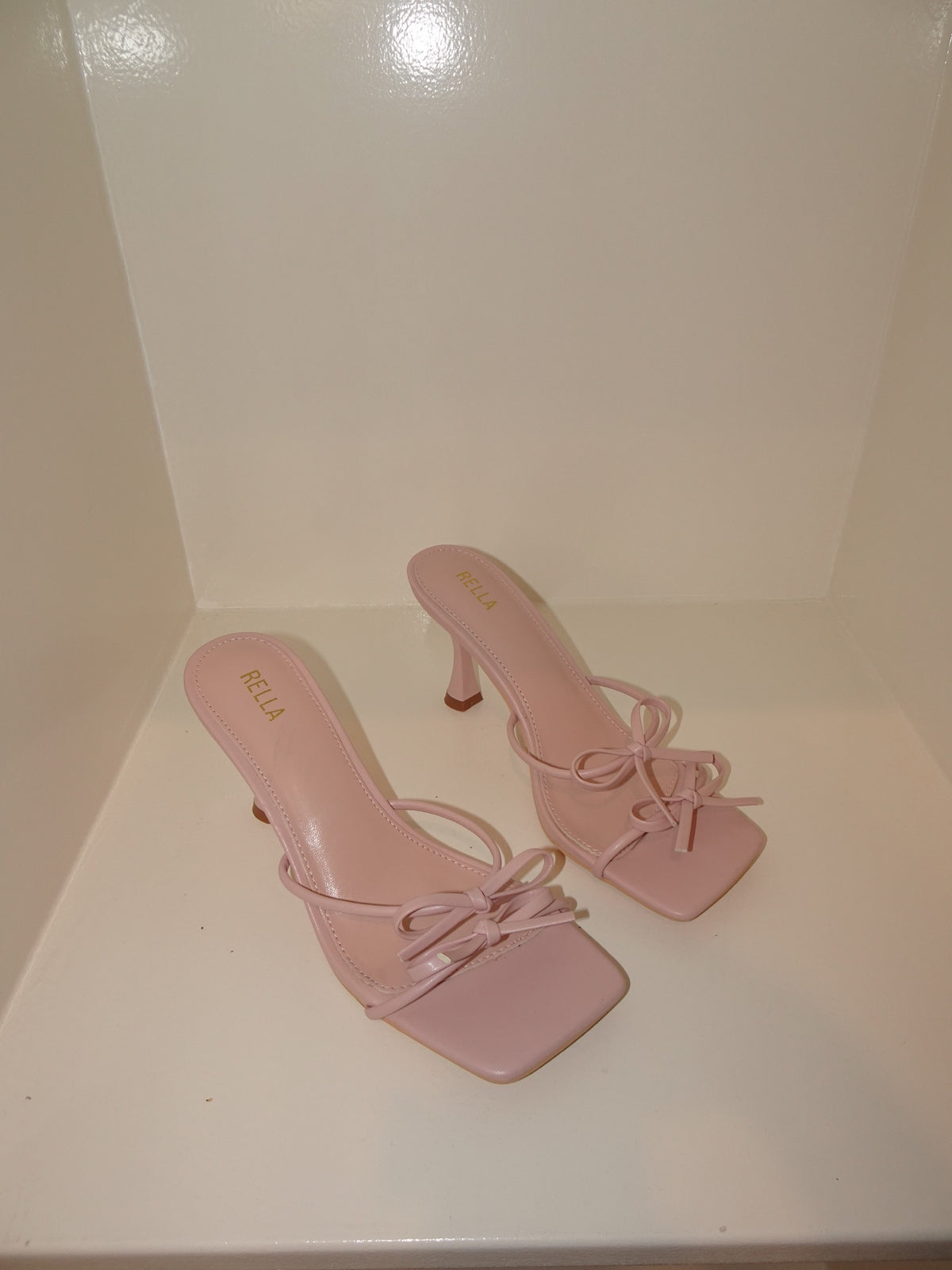 Kitty Bow Heel - Pink