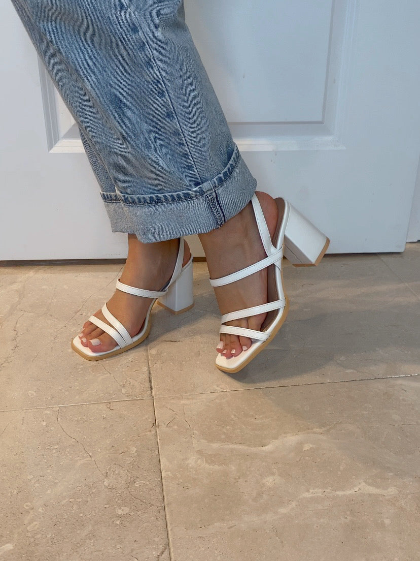 Alana Strappy Block heel