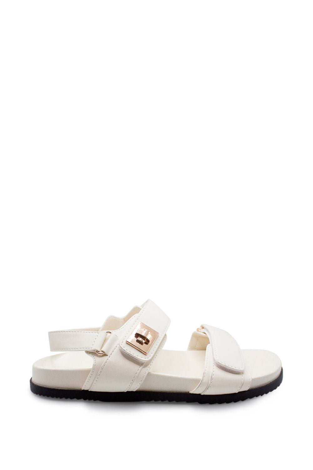 Palmer Flatform Sandal - Cream