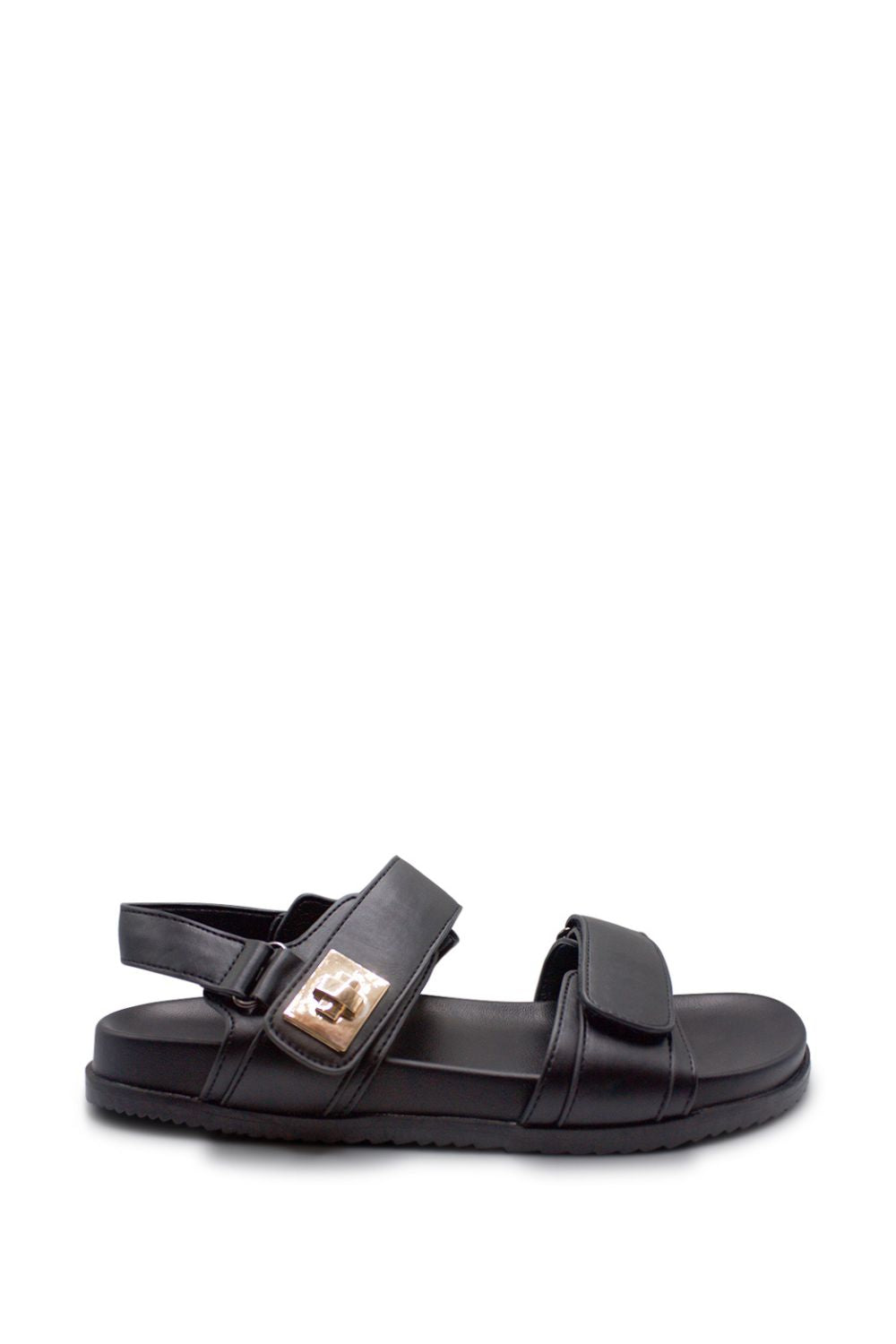 Palmer Flatform Sandal - Black