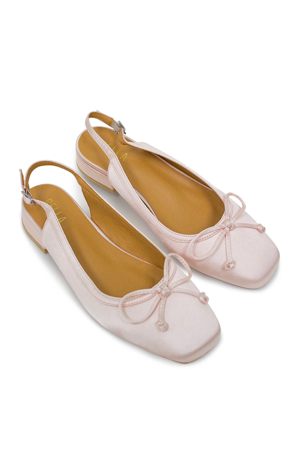 Iris Slingback Ballet Flat - Pink SatinFlat