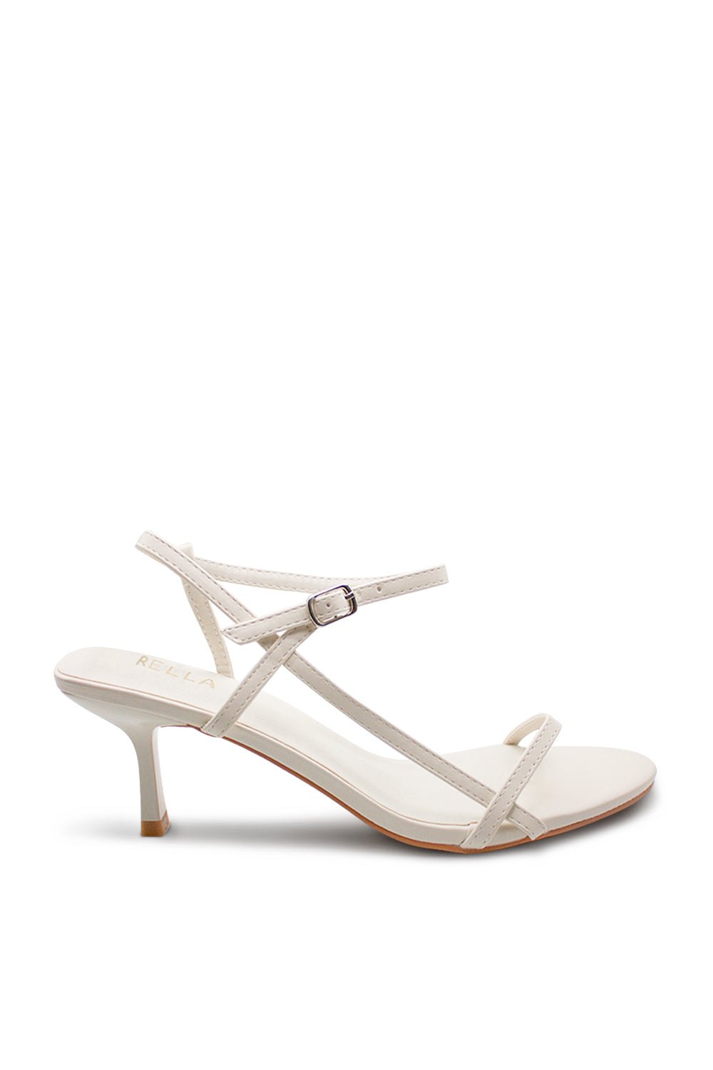 Kate Kitten Heel - WhiteHeels