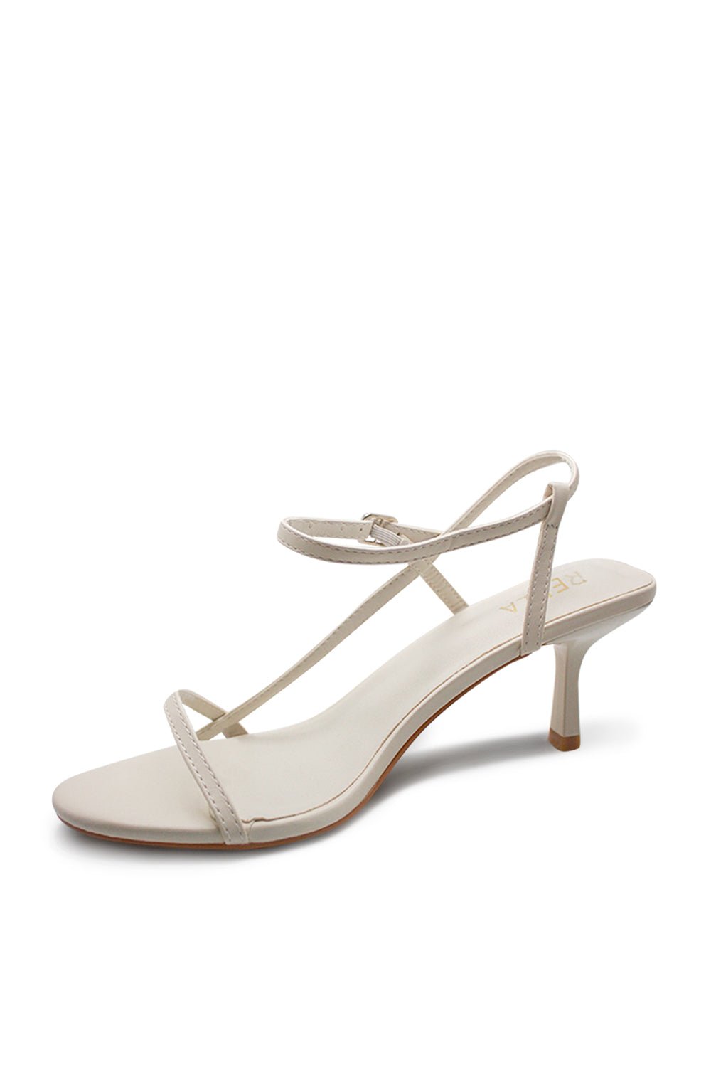 Kate Kitten Heel - WhiteHeels