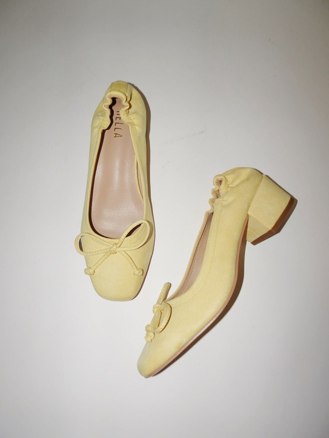 Margot Ballet Flats- Yellow SuedeFlat