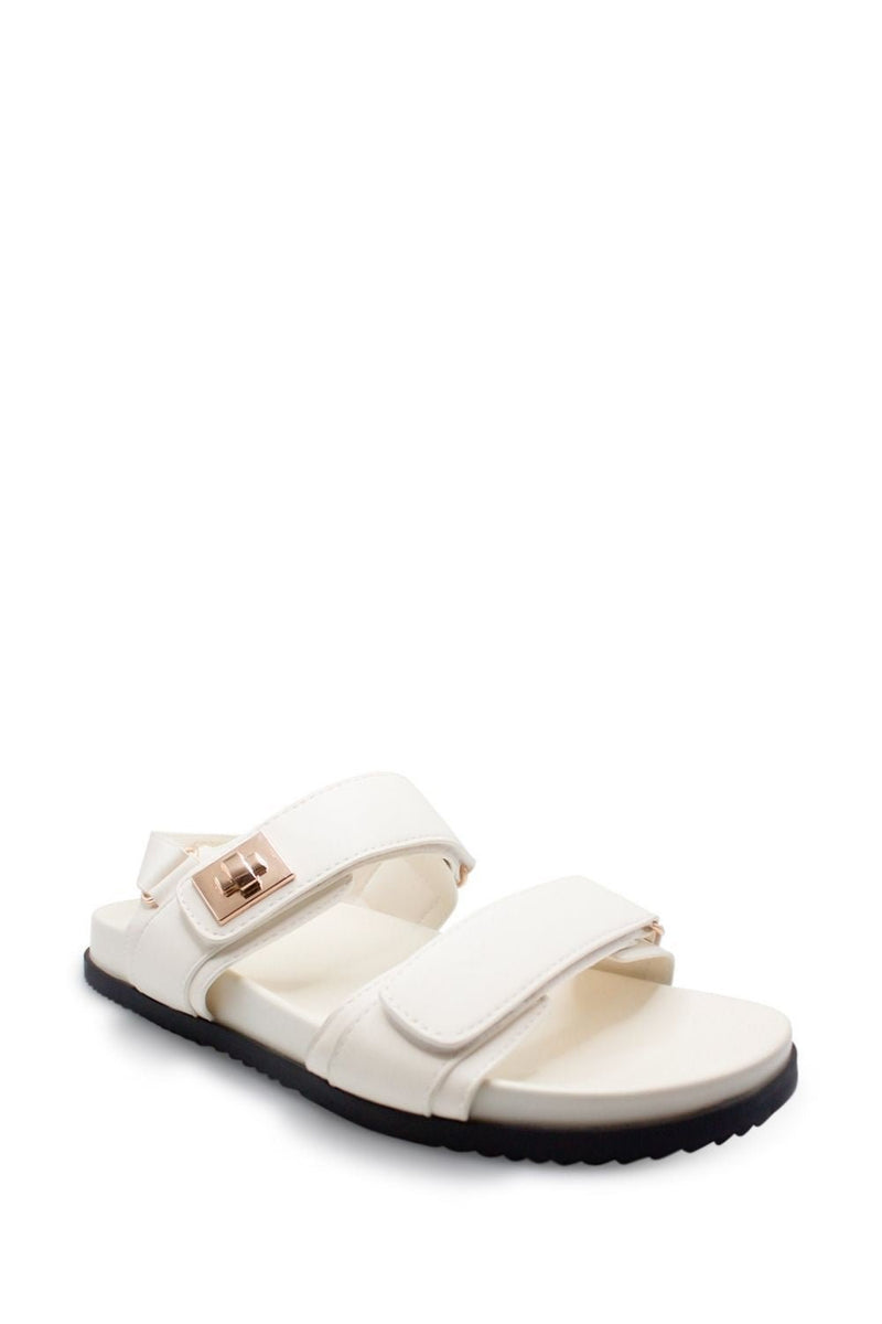 Palmer Flatform Sandal - CreamSandals