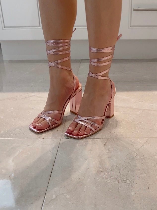 Pam Lace Up HeelHeels