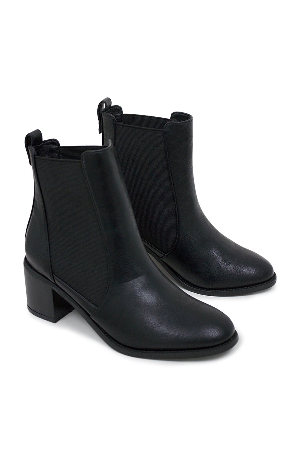 Sach Black Ankle Boots