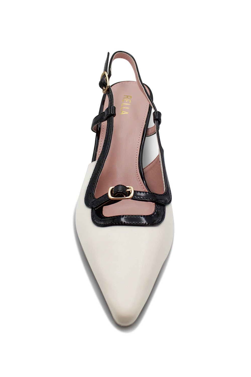 Sera Slingback Heel - WhiteHeels