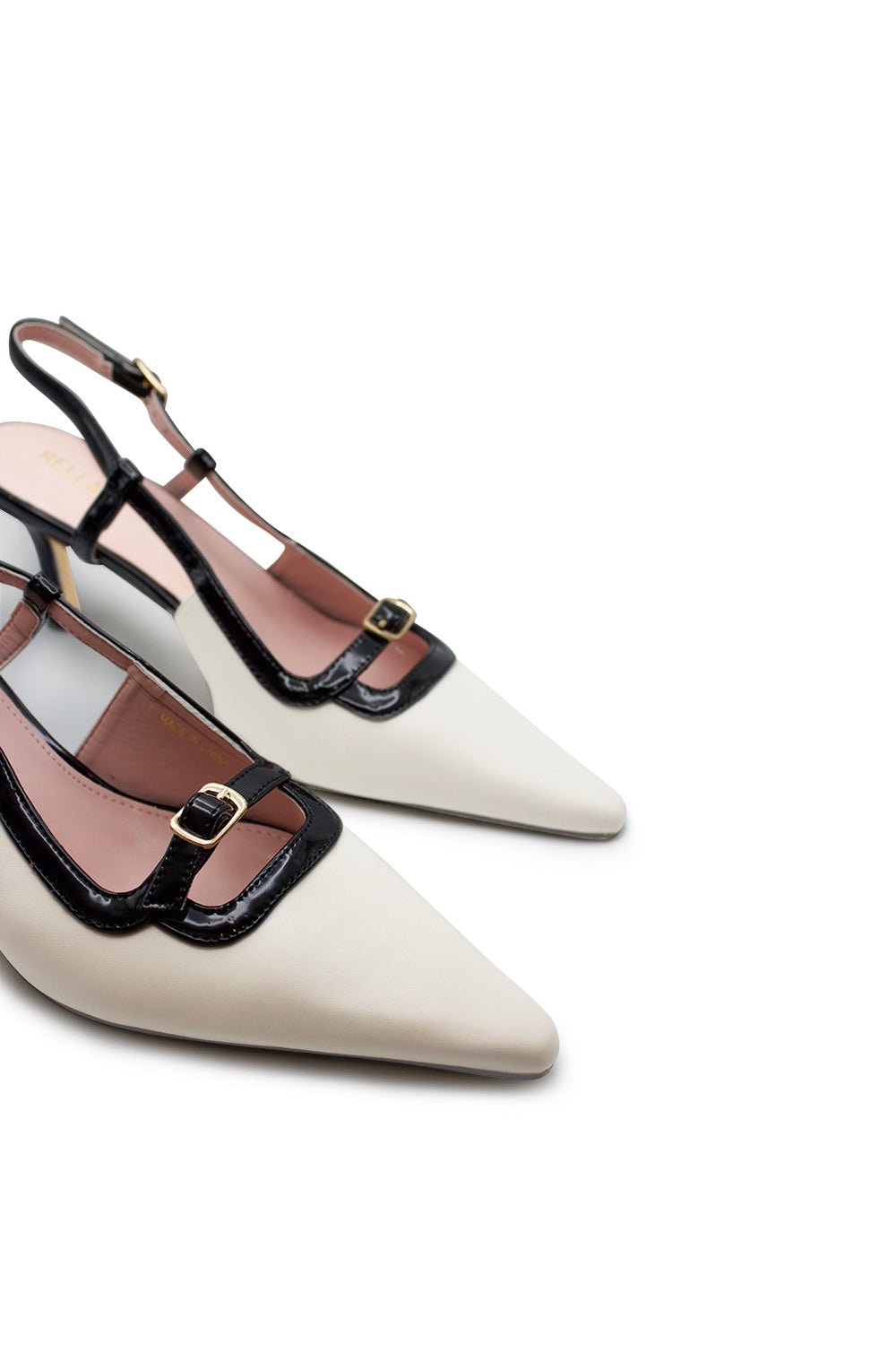 Sera Slingback Heel - WhiteHeels