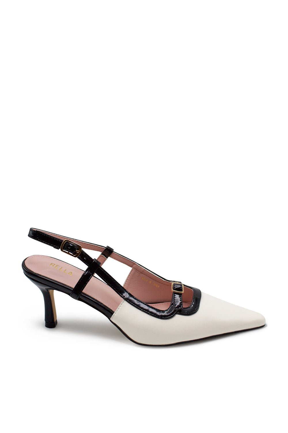 Sera Slingback Heel - WhiteHeels