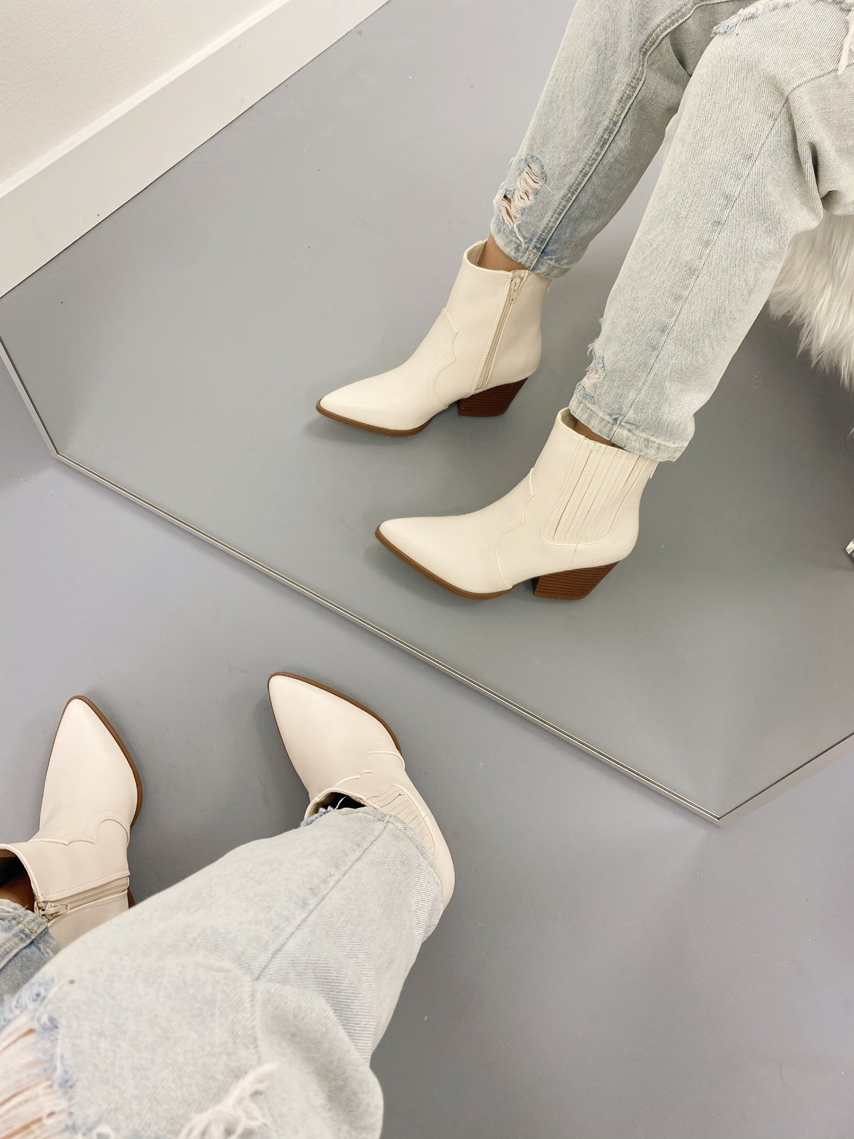 Amelia Western Ankle Boot