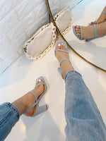 Amber Heel - Blue