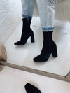 Tyra Boot - Black Suede