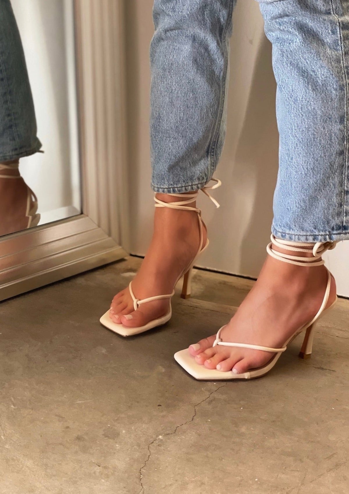 Tatum Heel - IvoryHeels